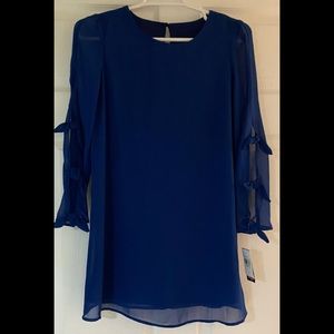 Ally B. Tween Girl’s NWT royal blue dress size 12.